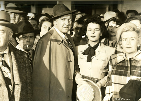 Film still of Mercedes McCambridge in a scene from All the King's Men.